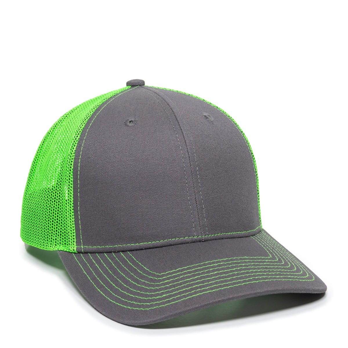 OC771 Charcoal/Neon Green