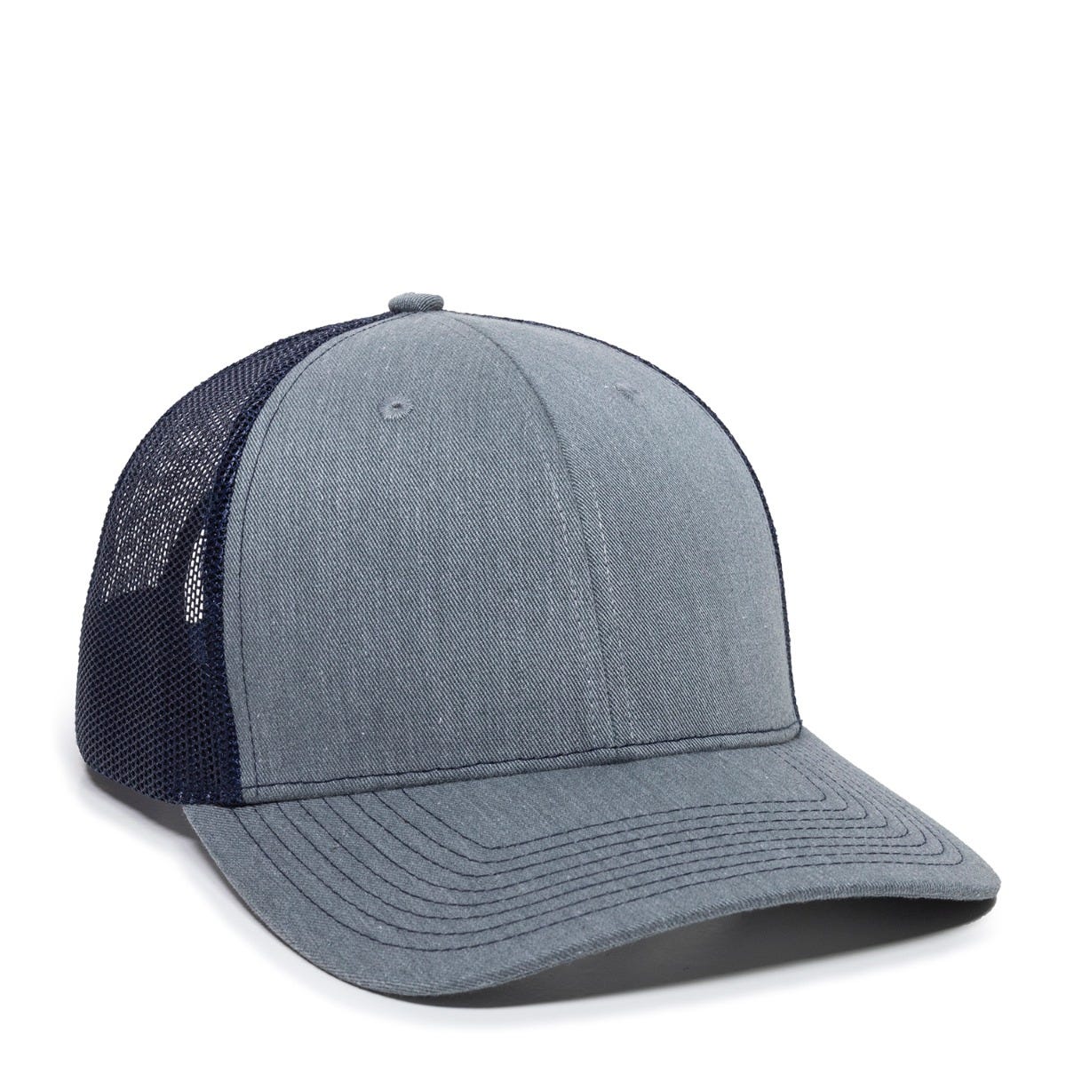Ultimate Trucker Cap - Heathered Grey/Navy