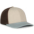 Ultimate Trucker Cap - Heathered Stone/Brown/Ln Ocean Blue