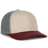 Ultimate Trucker Cap - Heathered Stone/Grey/Maroon