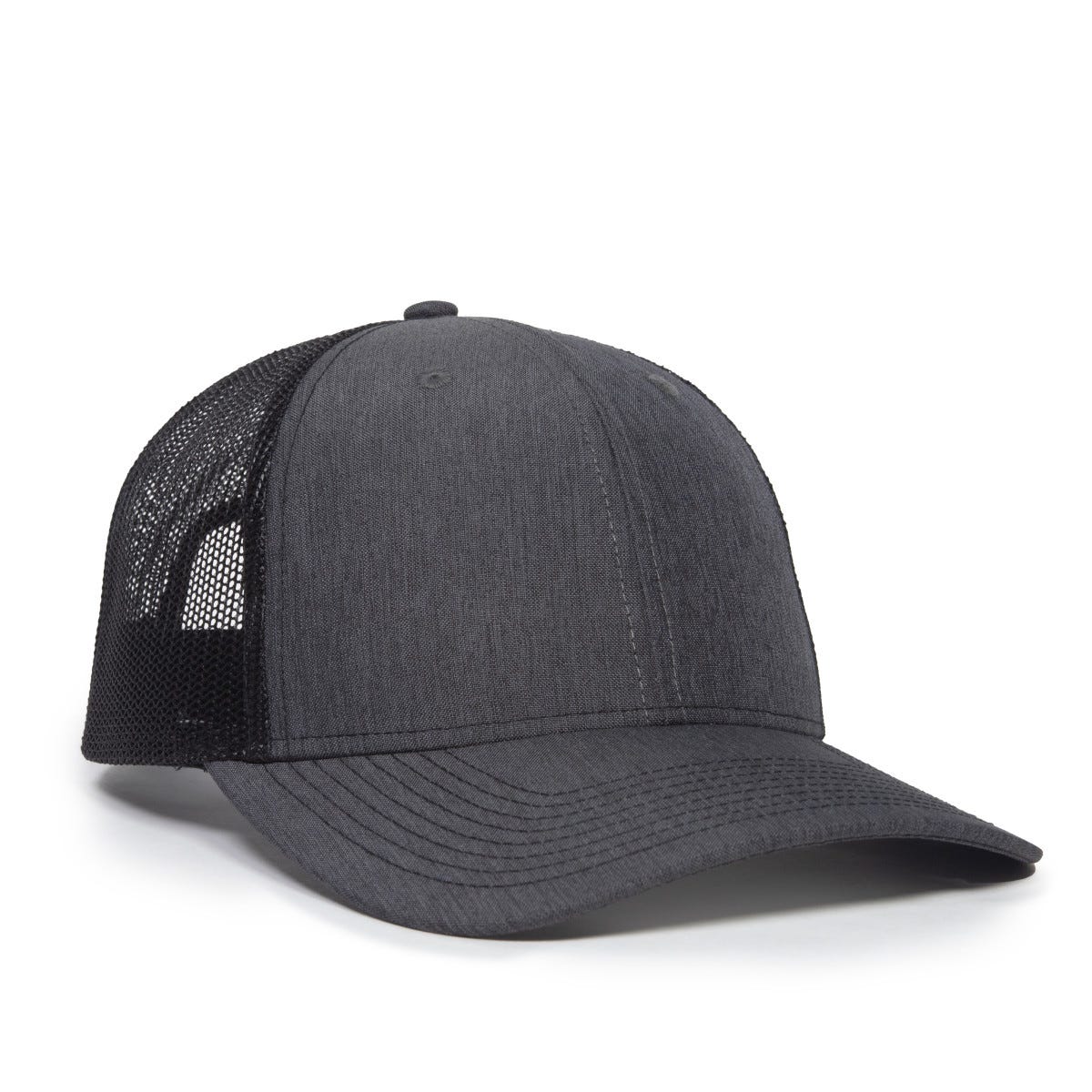 Ultimate Trucker Cap - LN Heathered Charcoal/Black