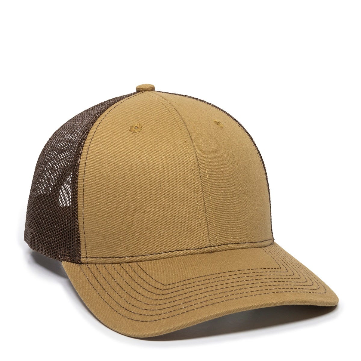 Ultimate Trucker Cap - Old Gold/Brown