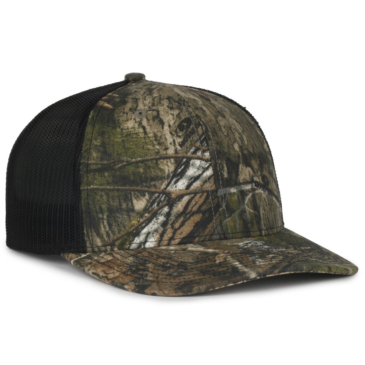 Ultimate Camo Trucker Hat - Mossy Oak Country DNA/Black