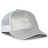 Ladies Fit Glitter Fabric Cap - Silver/White - OCGLTR