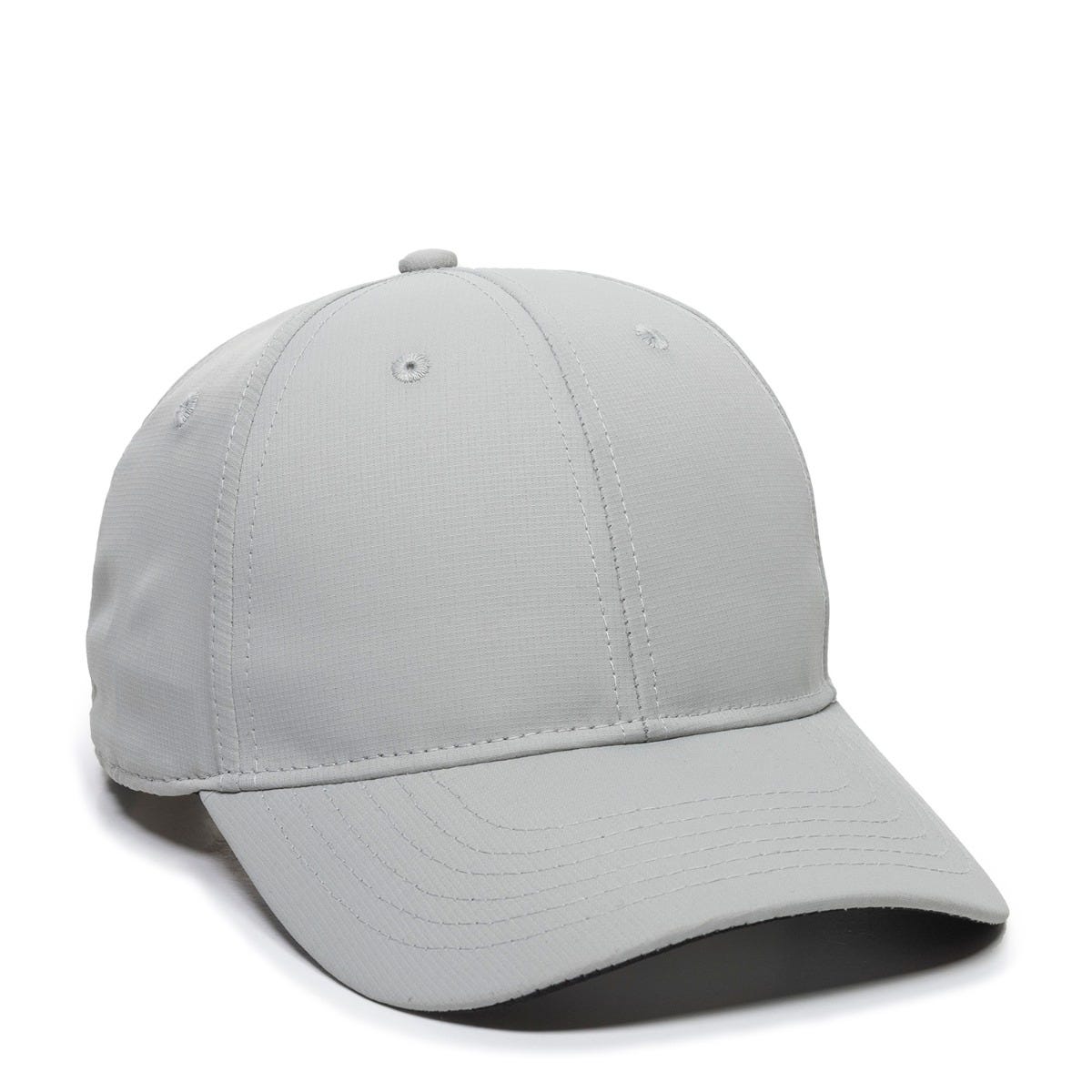 Moisture Wicking Hat with UPF 50+ - Light Grey - PN-100