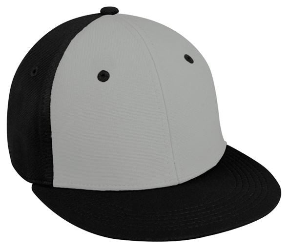 ProFlex Flat Visor Fitted Cap - 3 Tone Colors - Baseball Hats -Sport-Smart.com