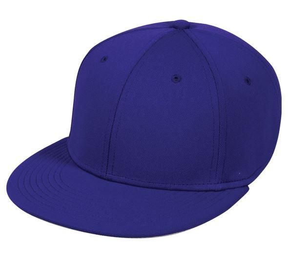 ProFlex Flat Visor Fitted Cap Solid Colors - Main Image