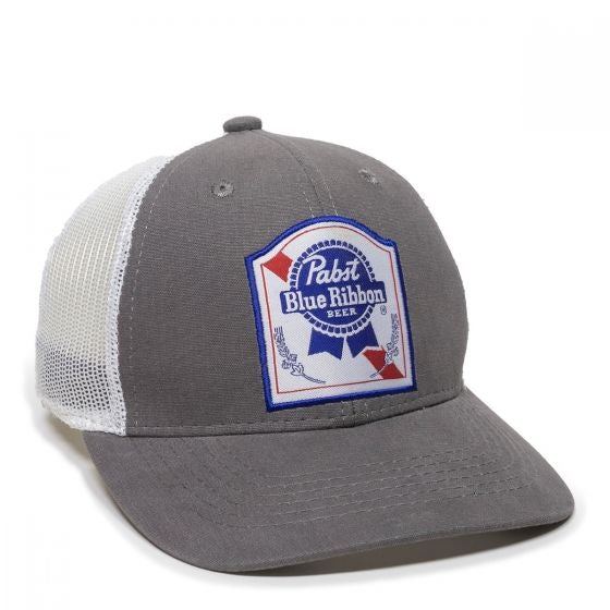 Pabst Blue Ribbon Mesh Back Trucker Hat - Mesh Hats Caps -Sport-Smart.com