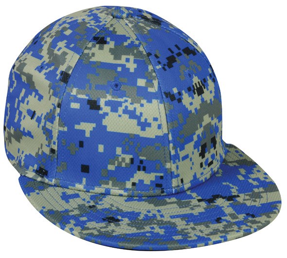ProFlex Team Digital Camo Fitted Hat - Baseball Hats -Sport-Smart.com