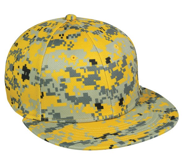 ProFlex Team Digital Camo Fitted Hat - Baseball Hats -Sport-Smart.com