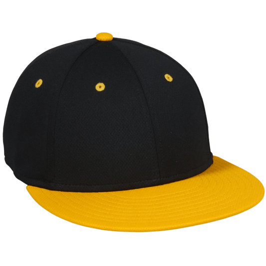 Joe's USA Premium Pro Mesh Sport Cap - Contrast Visor, Hook & Loop Strap, Multiple Colors - View #6