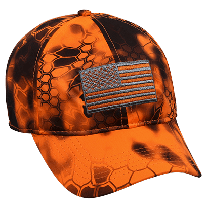 Kryptek Camo American Flag Hat - Hunting Camo Caps -Sport-Smart.com