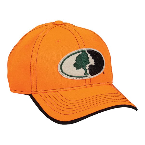 Blaze Orange Hat with Mossy Oak Logo - Hunting Camo Caps -Sport-Smart.com