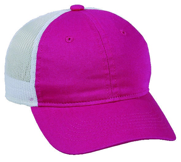 Platinum Series Ladies Heavy Garment Washed Mesh Back Cap - Baseball Hats -Sport-Smart.com