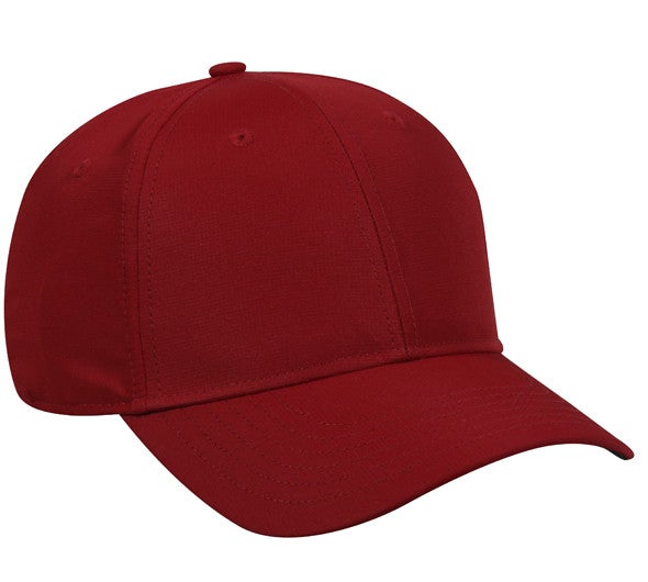 Outdoor Cap Pn-100 Slightly Structured Wicking Cap - Cardinal, adult