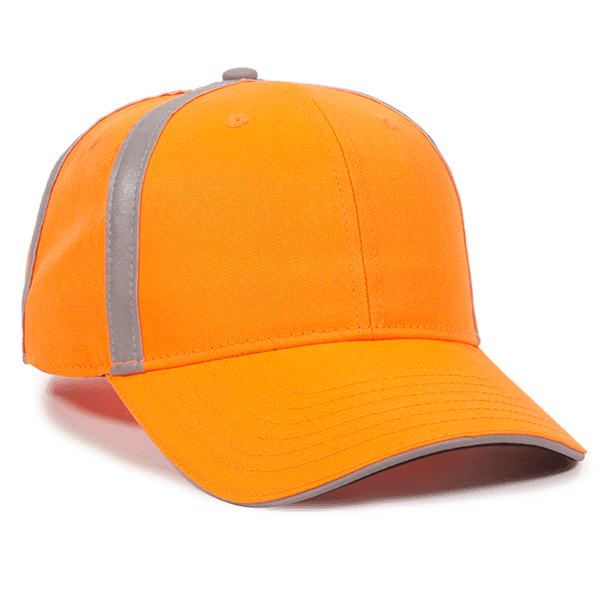 Value Hi Vis Reflective Hat - Baseball Hats -Sport-Smart.com