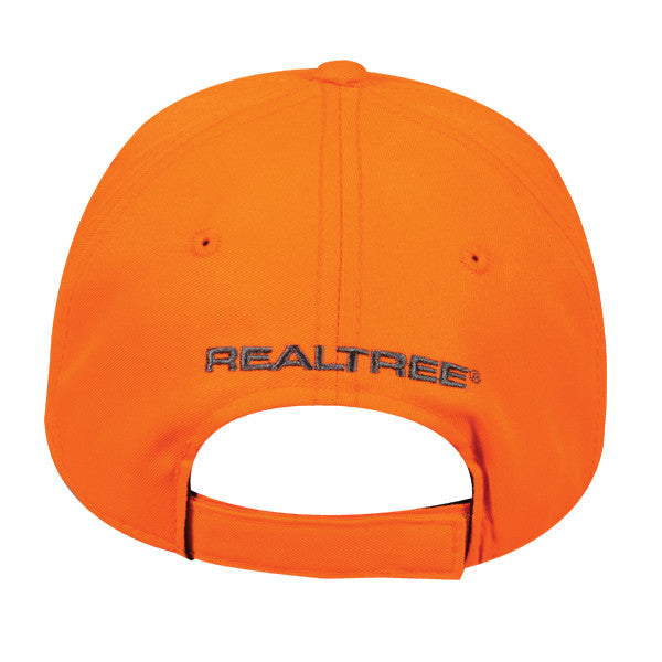 Blaze Orange Team Realtree Logo Hat - Hunting Camo Caps -Sport-Smart.com